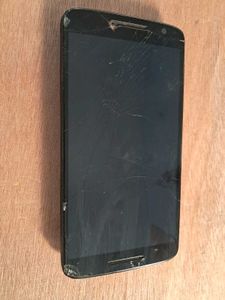 Cracked Screen Mobile Phone