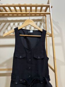 H&amp;M Women’s Black Belted Waistcoat 🖤