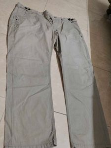 Comfortable Street wear half white Pants