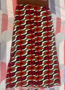 Boho Print Maxi Skirt
