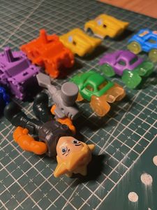 Toy Cars and Figure Set