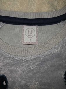 Cozy Bear Face Sweatshirt