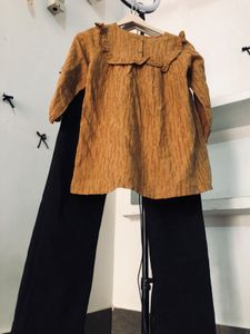 thrifted jeans and top set. 🎗️🕶️👜