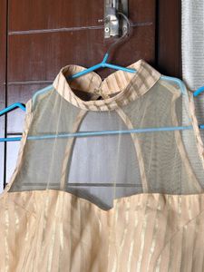Sheer Striped Blouse