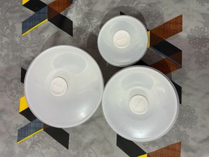 Set of 3 bowls with lids