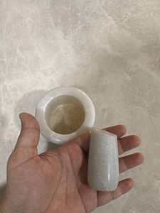 Marble Mortar and Pestle Set