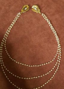 Pearl Sari Pin Chains