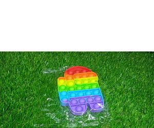 Rainbow Pop It Fidget Toy