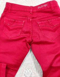 Red Skinny Jeans,📢 Price Drop, 👉 Grab Fast