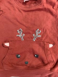 Cute Reindeer Christmas Sweatshirt