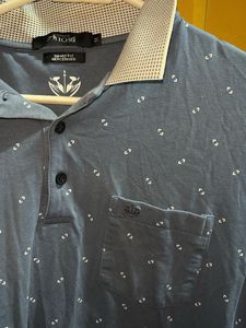 Men's Blue Long Sleeve Shirt