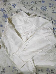 White Ruffle Neck coquette top (s-L)