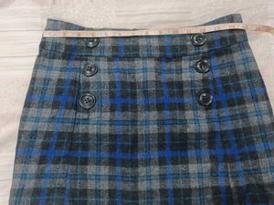 Plaid Mini Skirt
