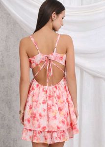 Floral Print Skater Dress