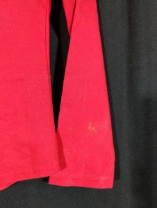 Red co-ord Jacket + skirt