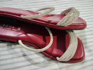 Sparkling Red Flats