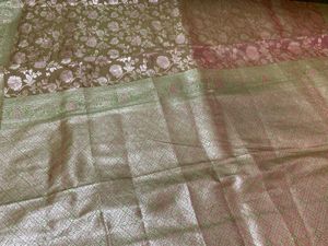 Elegant Silk Saree golden brown
