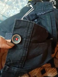 Men's Navy Blue Chinos