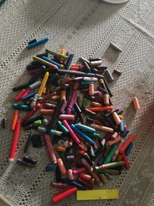 Oil Pastel And Wax Crayons Mix