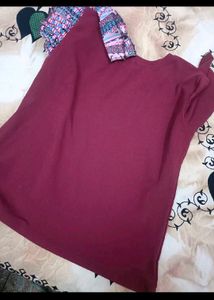 Beautiful Sleeve design Top in XL size