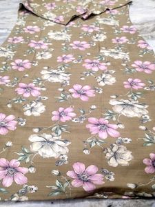 Floral Print Tunic Kurti