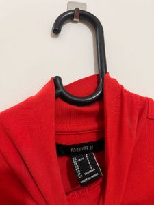 Orange Long Sleeve Top