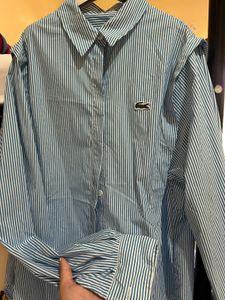 Striped Button-Up Shirt