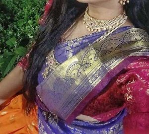 Vibrant Half Saree