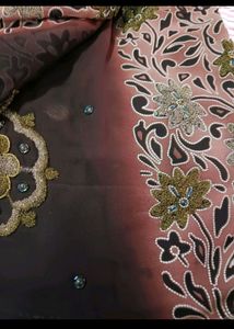 Embellished Ombre Saree