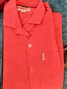 Burberry Coral Slim Fit ,full sleeve shirt