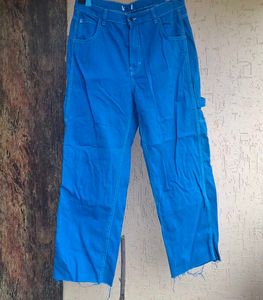 Everyday Blue Cargo Denim(streetwear)