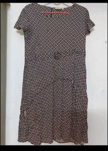 Checkered Casual Dress