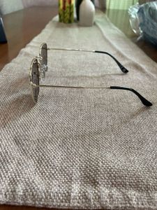Brown Stylish Hexagonal Sunglasses