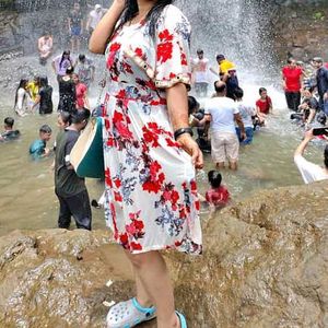 Floral Print Summer Dress