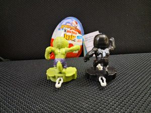 Venom &amp; Lizard - Kinder Joy Spiderman Collection