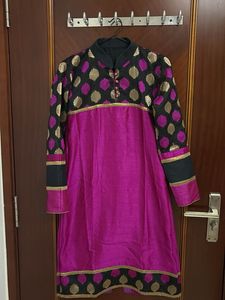 Brocade Plus Silk Blend Kurta
