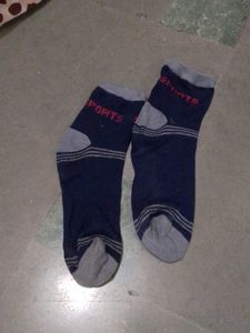 Blue Sports Socks