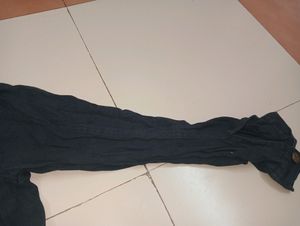 Black Cotton Jacket For Women