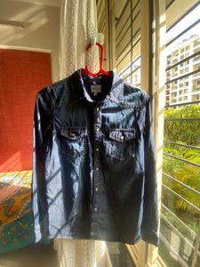 Classic Blue Denim Shirt