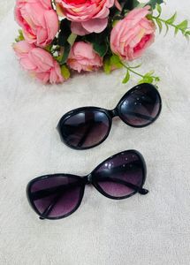 Combo Stylish Black Oversized Sunglasses