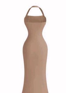 Elegant Halter Neck Maxi Dress