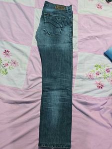 Lee Men's Blue Denim Jeans