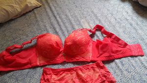 Coral Lingerie Set