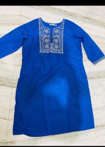 blue kurta