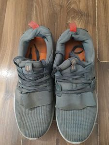 Red Tape Men's Stylish Grey Sneakers