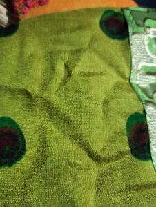 Vintage Fabric with Peacock Design
