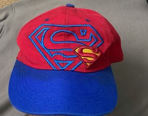 Superman &amp; Batman combo set baseball caps
