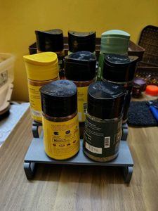 Grey 3-Tier Display Stand