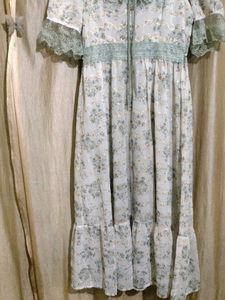 Vintage Floral Lace Gown