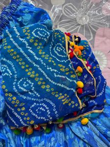 Vibrant Blue Lehenga Choli Set